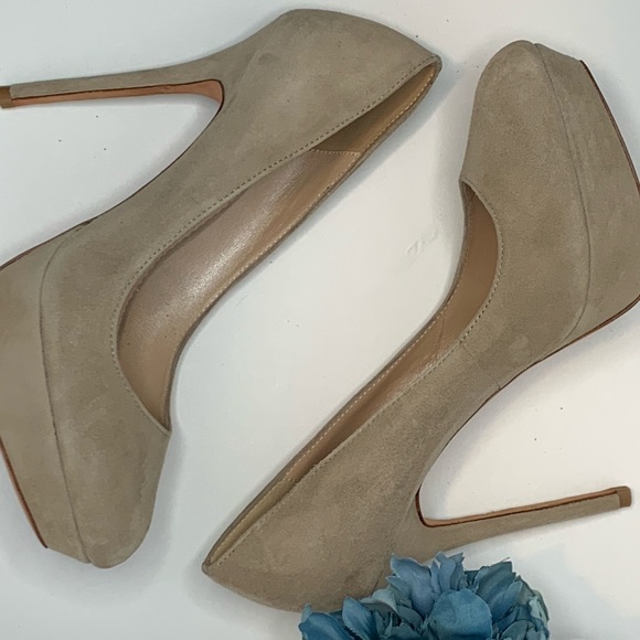 Jean Michel Cazabat Lennox Nude Suede size EU 40 - Picture 2 of 6